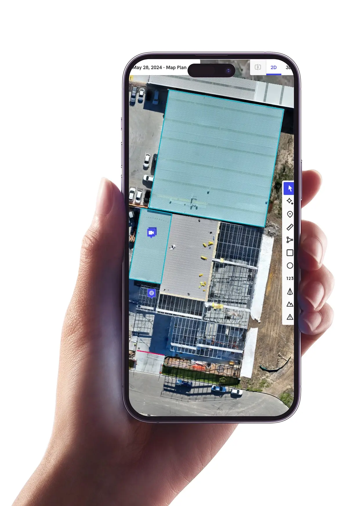 sai drones mobile platform viewing